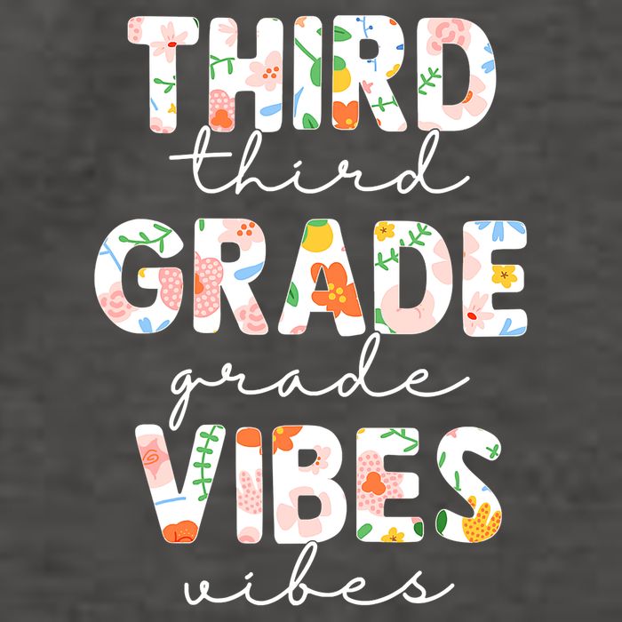 Back To School Third Grade Vibes First Day Teacher Vector Backpack