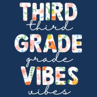 Back To School Third Grade Vibes First Day Teacher Infant Baby Jersey Bodysuit