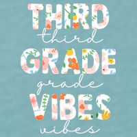 Back To School Third Grade Vibes First Day Teacher Sueded Cloud Jersey T-Shirt