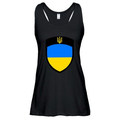 Big Tactical Shield 5 11 Stand With Ukraine Volodymyr Zelenskyy Trident Military Ladies Essential Flowy Tank