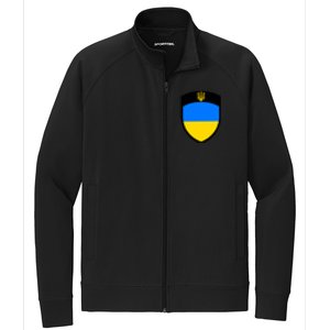 Big Tactical Shield 5 11 Stand With Ukraine Volodymyr Zelenskyy Trident Military Stretch Full-Zip Cadet Jacket