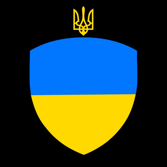 Big Tactical Shield 5 11 Stand With Ukraine Volodymyr Zelenskyy Trident Military Women's V-Neck T-Shirt