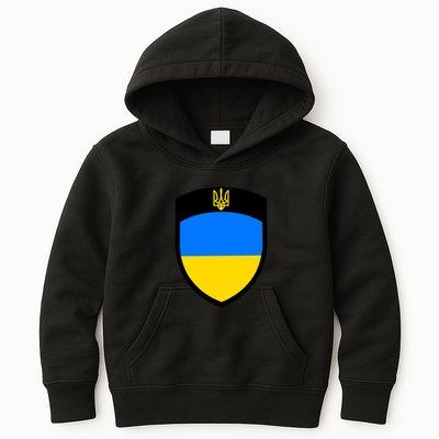 Big Tactical Shield 5 11 Stand With Ukraine Volodymyr Zelenskyy Trident Military Kids Hoodie