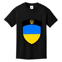 Big Tactical Shield 5 11 Stand With Ukraine Volodymyr Zelenskyy Trident Military Kids T-Shirt