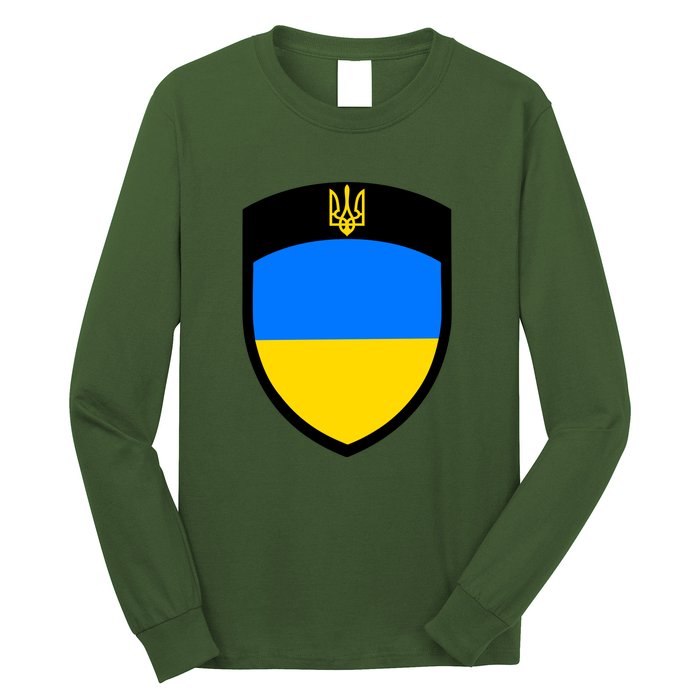 Big Tactical Shield 5 11 Stand With Ukraine Volodymyr Zelenskyy Trident Military Long Sleeve Shirt