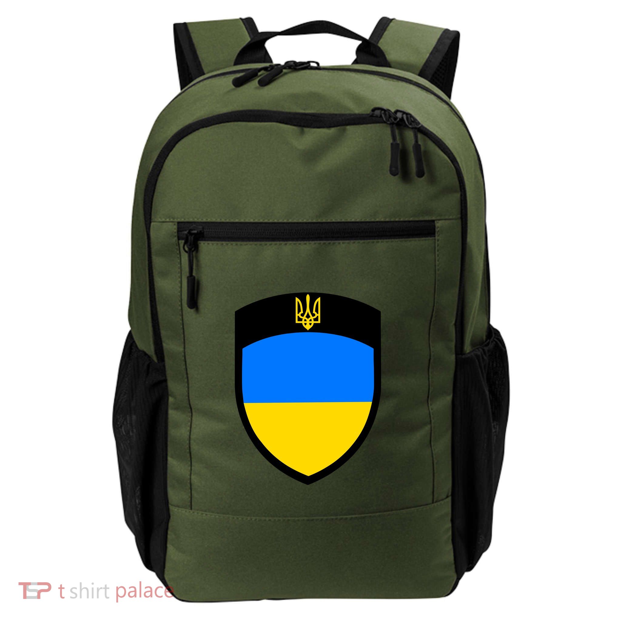Big Tactical Shield 5 11 Stand With Ukraine Volodymyr Zelenskyy Trident Military Daily Commute Backpack