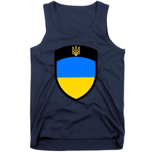 Big Tactical Shield 5 11 Stand With Ukraine Volodymyr Zelenskyy Trident Military Tank Top