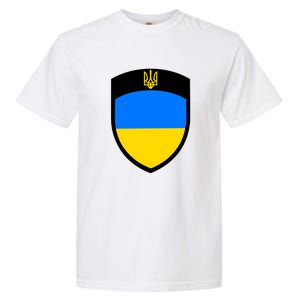 Big Tactical Shield 5 11 Stand With Ukraine Volodymyr Zelenskyy Trident Military Garment-Dyed Heavyweight T-Shirt