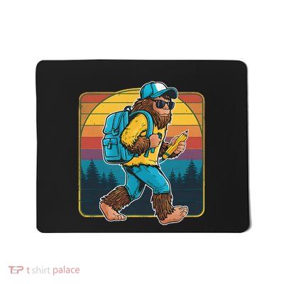 Back To School Bigfoot Happy First Day Of School Teacher Mousepad