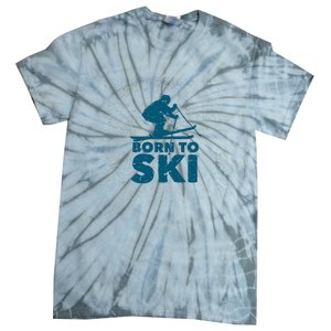 Born To Ski Tie-Dye T-Shirt