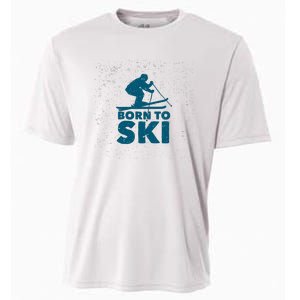 Born To Ski Cooling Performance Crew T-Shirt