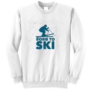 Born To Ski Sweatshirt