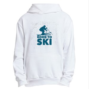 Born To Ski Urban Pullover Hoodie