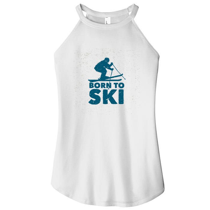 Born To Ski Women's Perfect Tri Rocker Tank