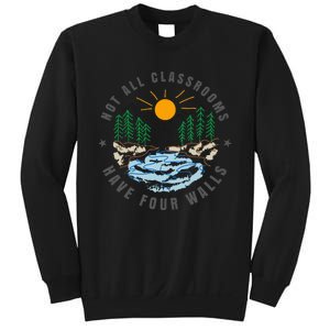 Back To School Not All Classrooms Have Four Walls Nature Sweatshirt