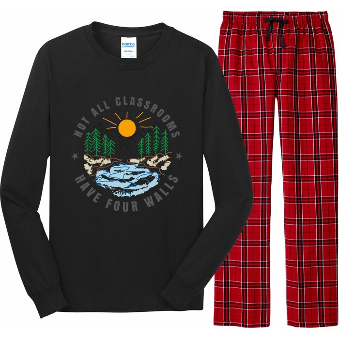 Back To School Not All Classrooms Have Four Walls Nature Long Sleeve Pajama Set