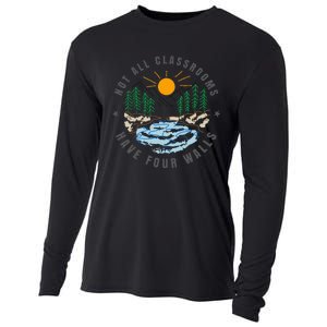 Back To School Not All Classrooms Have Four Walls Nature Cooling Performance Long Sleeve Crew