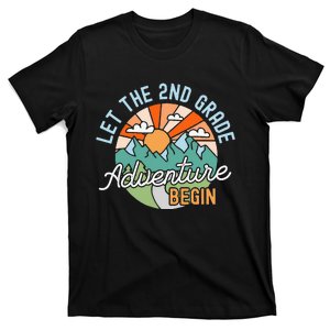 Back To School Gift Let The Second Grade Adventure Begin T-Shirt