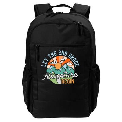 Back To School Gift Let The Second Grade Adventure Begin Daily Commute Backpack