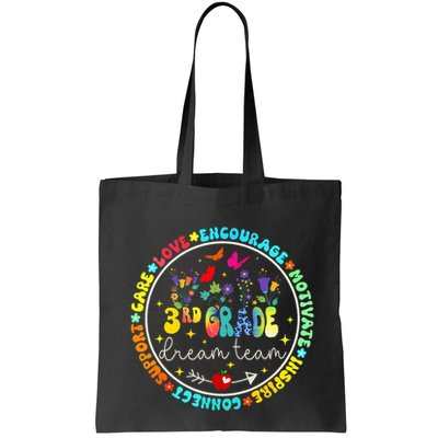 Back To School Third Grade Dream Team Teacher Flower Bag