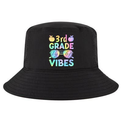 Back To School 3rd Grade Vibes First Day Of School Teachers Cool Comfort Performance Bucket Hat