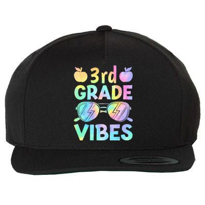 Back To School 3rd Grade Vibes First Day Of School Teachers Wool Snapback Cap