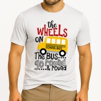 Back To School Funny The WHEELS On The BUS Kids Cooling Performance Crew T-Shirt
