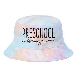 Back To School Preschool Is My Jam Pre K Teachers Student Tie Dye Newport Bucket Hat