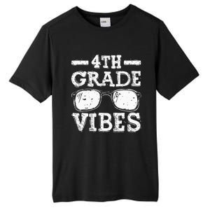 Back To School 4th Grade Vibes First Day Teacher Tall Fusion ChromaSoft Performance T-Shirt