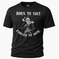 Born to Shit Forced to Wipe Born 2 Shit Forced 2 Wipe Performance Shirt