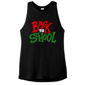 Back To School Holiday Cute Gift Ladies PosiCharge Tri-Blend Wicking Tank