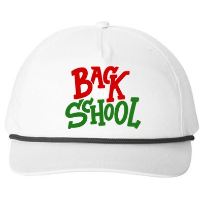 Back To School Holiday Cute Gift Snapback Five-Panel Rope Hat