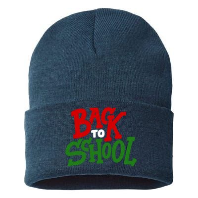 Back To School Holiday Cute Gift Sustainable Knit Beanie