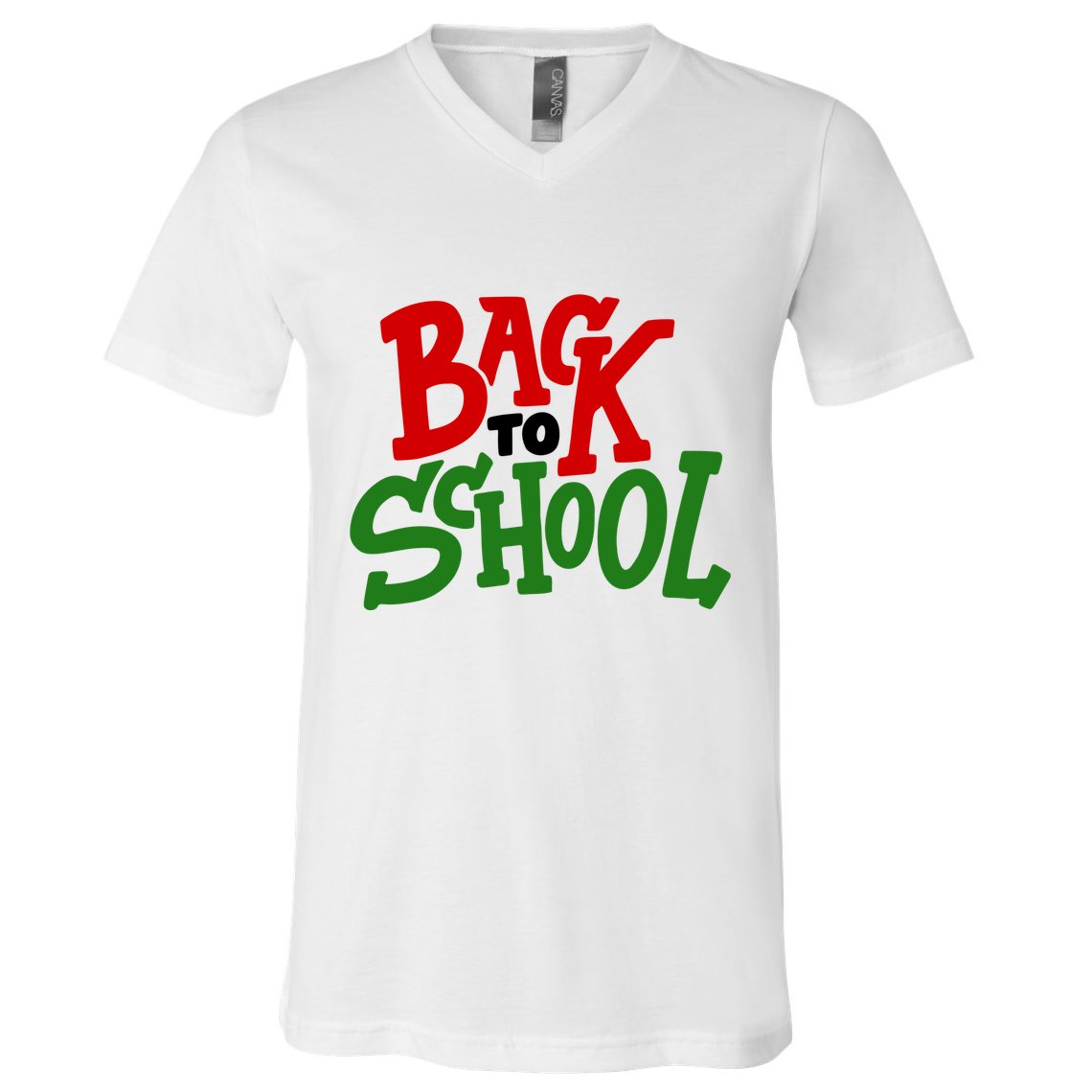 Back To School Holiday Cute Gift V-Neck T-Shirt