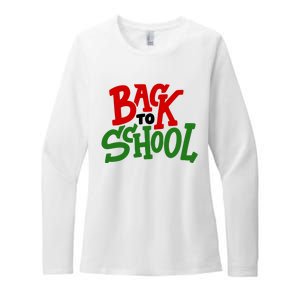 Back To School Holiday Cute Gift Womens CVC Long Sleeve Shirt