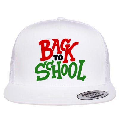 Back To School Holiday Cute Gift Flat Bill Trucker Hat