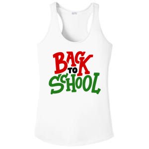 Back To School Holiday Cute Gift Ladies PosiCharge Competitor Racerback Tank