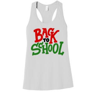 Back To School Holiday Cute Gift Women's Racerback Tank