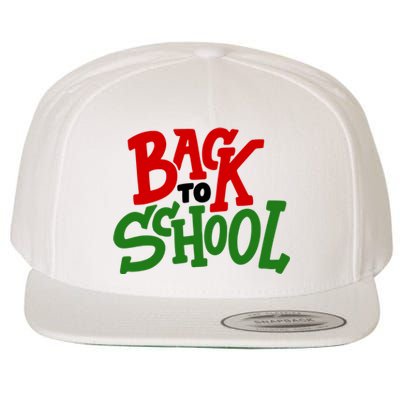 Back To School Holiday Cute Gift Wool Snapback Cap