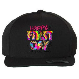 Back To School Teacher Student Happy First Day Of School Kids Wool Snapback Cap