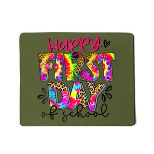 Back To School Teacher Student Happy First Day Of School Kids Mousepad