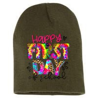 Back To School Teacher Student Happy First Day Of School Kids Short Acrylic Beanie