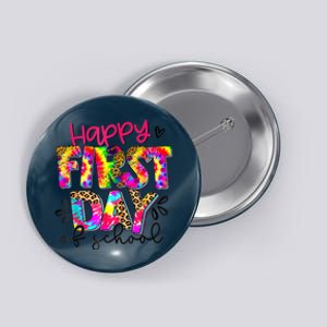 Back To School Teacher Student Happy First Day Of School Kids Button