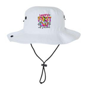 Back To School Teacher Student Happy First Day Of School Kids Legacy Cool Fit Booney Bucket Hat