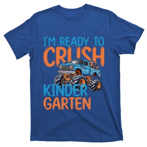 Back To School First Day Of Kindergarten Monster Truck T-Shirt