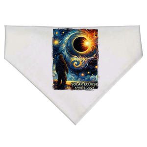 Bigfoot Total Solar Eclipse America Sasquatch Starry Night USA-Made Doggie Bandana