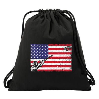Best Trap Shooting Skeet Shooting Clay Target Drawstring Bag