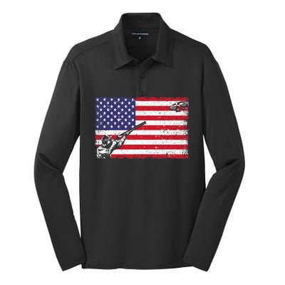 Best Trap Shooting Skeet Shooting Clay Target Silk Touch Performance Long Sleeve Polo