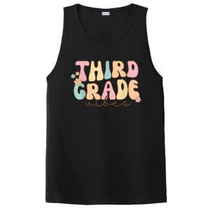 Back To School Third Grade Vibes Student Teacher Wo Kid PosiCharge Competitor Tank