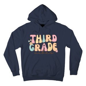 Back To School Third Grade Vibes Student Teacher Wo Kid Hoodie